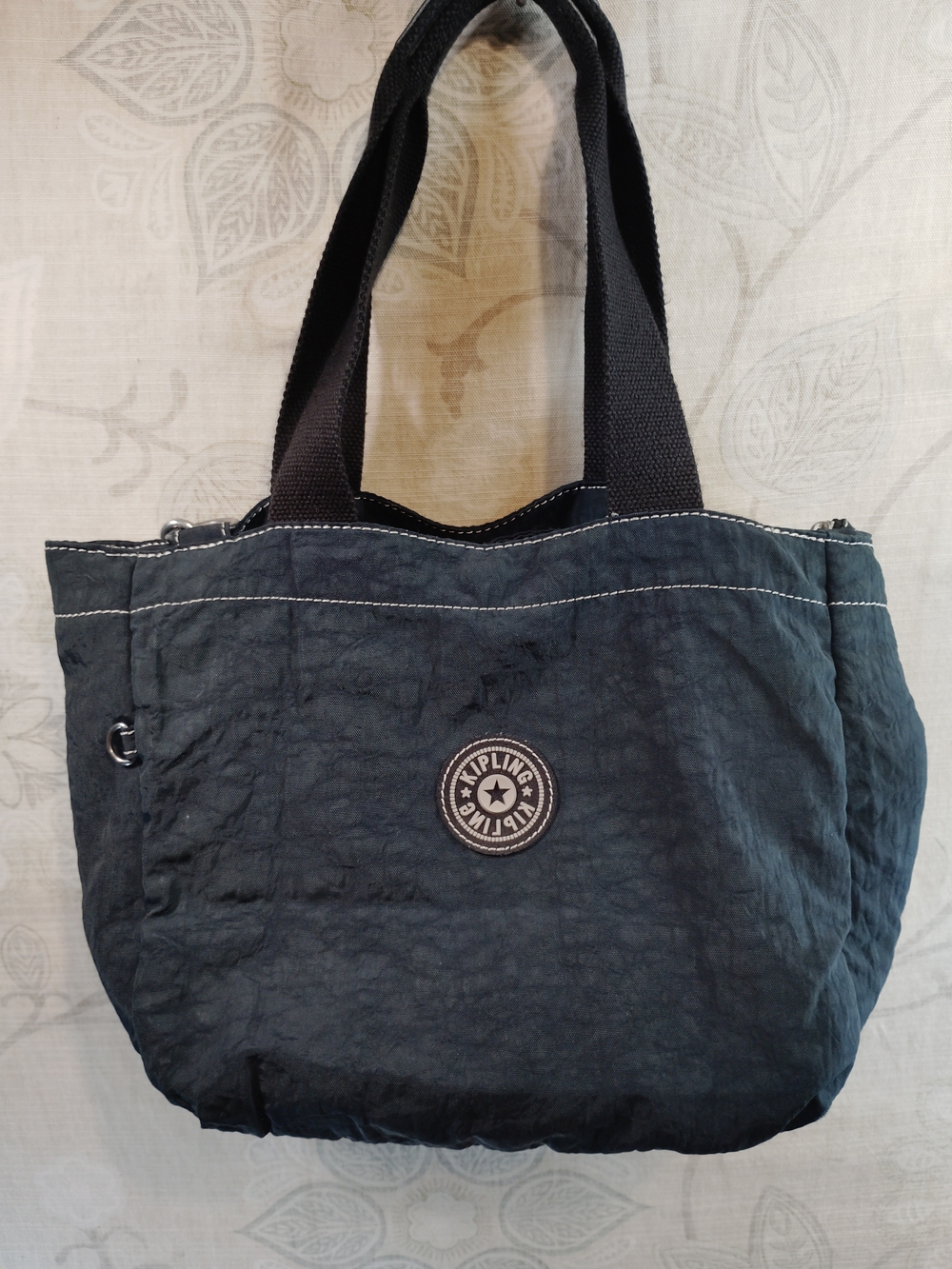 Kipling Navy Crossbody Tote Bag - Lightweight Everyday Carry